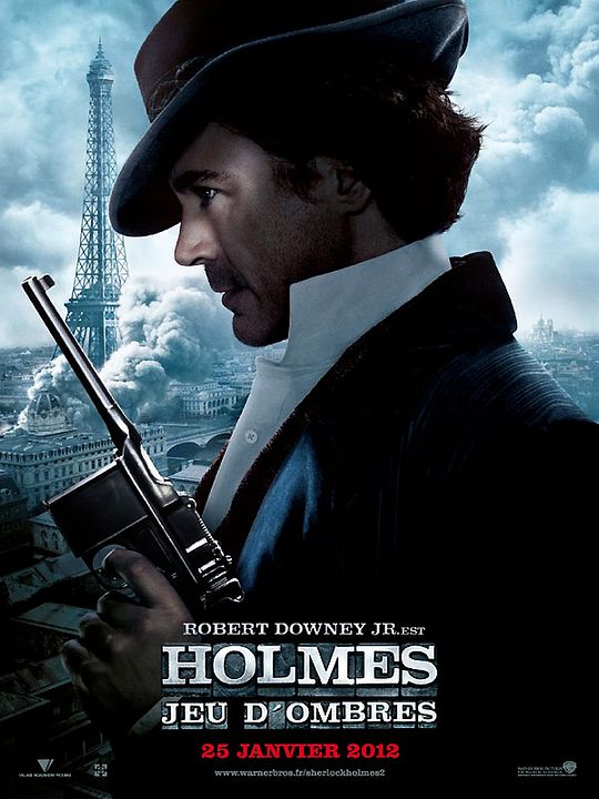 Sherlock Holmes: Juego de sombras : Póster