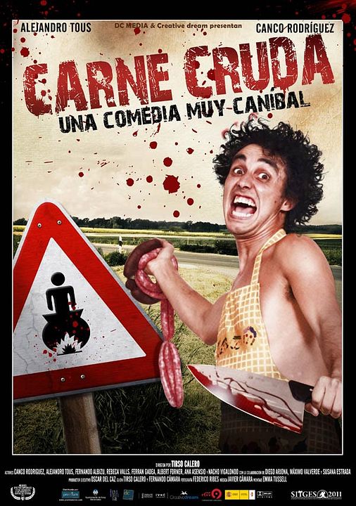 Carne Cruda : Póster