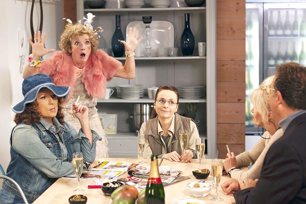 Foto Jane Horrocks, Joanna Lumley