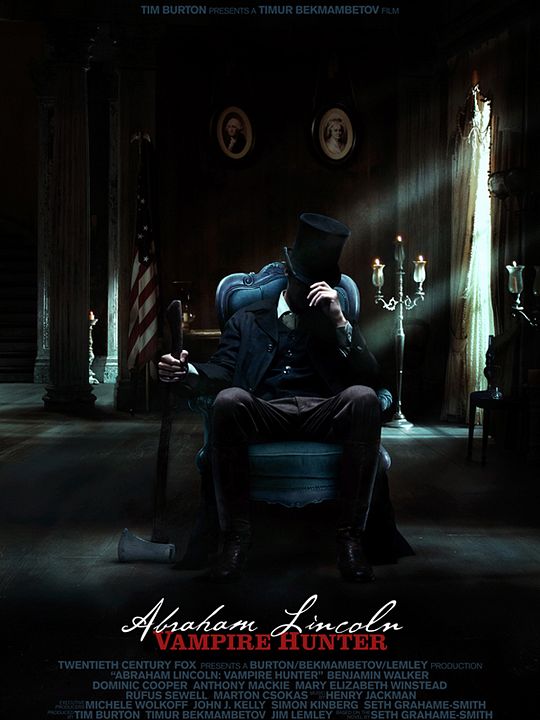 Abraham Lincoln: cazador de vampiros : Póster