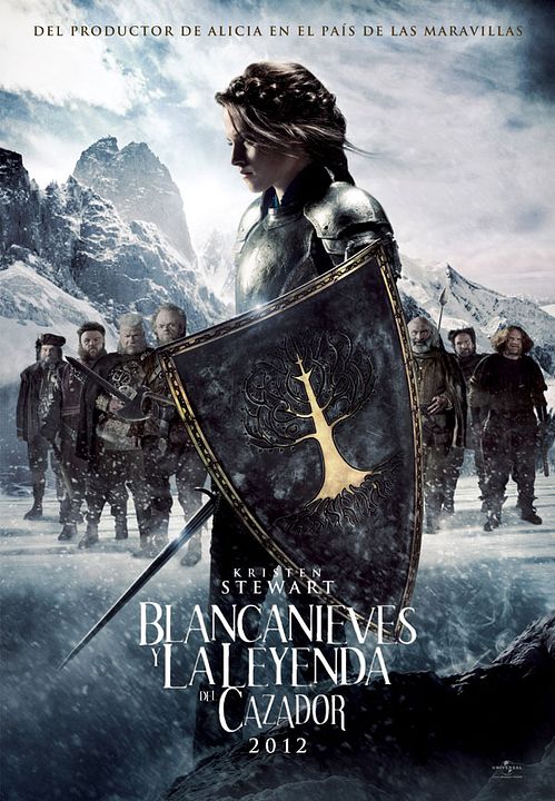 Blancanieves y el cazador : Póster