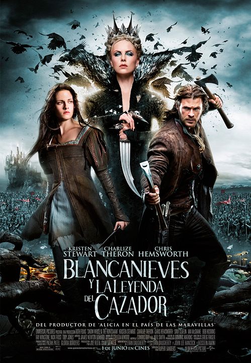 Blancanieves y el cazador : Póster