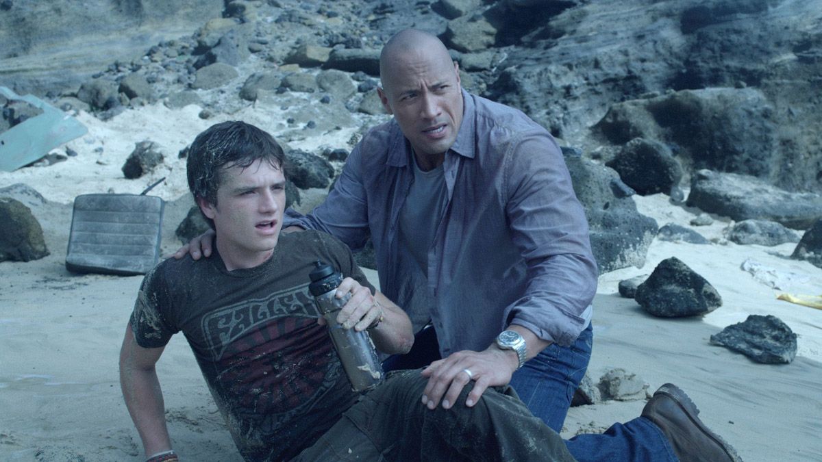 Viaje 2: La Isla Misteriosa : Foto Brad Peyton, Dwayne Johnson, Josh Hutcherson