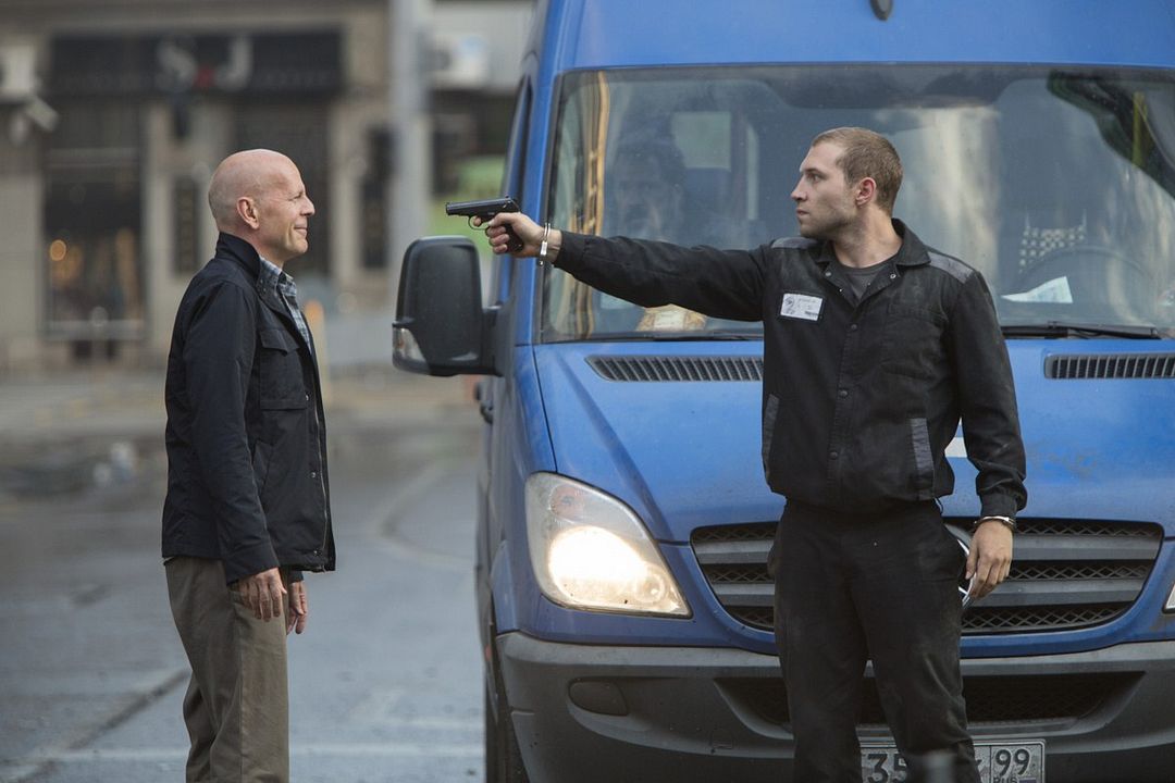Duro de matar: Un buen día para morir : Foto Bruce Willis, Jai Courtney