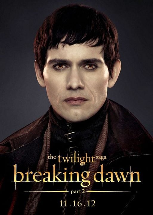 La saga Crepúsculo: Amanecer - Parte 2 : Póster Stephenie Meyer, Christian Camargo