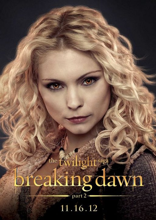 La saga Crepúsculo: Amanecer - Parte 2 : Póster Stephenie Meyer, Myanna Buring