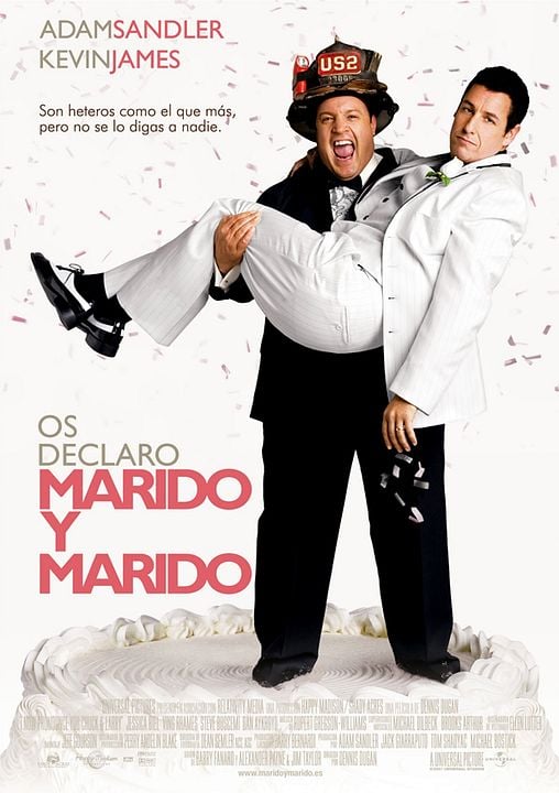Yo los declaro marido y... Larry : Póster