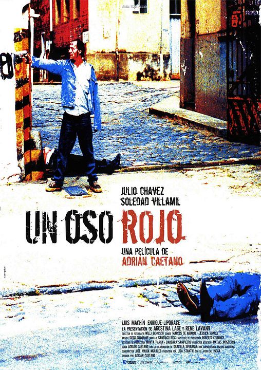 Un oso rojo : Póster