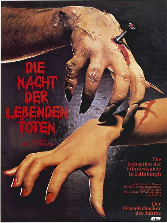 La noche de los muertos vivientes : Póster