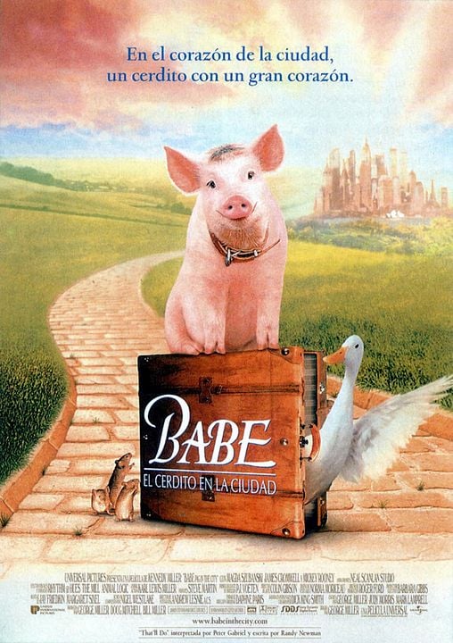 Babe, el cerdito en la ciudad : Póster