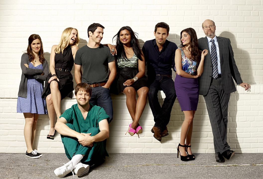 Foto Anna Camp, Chris Messina, Mindy Kaling, Ike Barinholtz, Stephen Tobolowsky