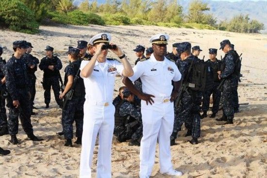 Foto Andre Braugher, Scott Speedman