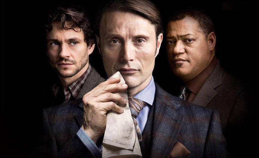 Foto Mads Mikkelsen, Laurence Fishburne, Hugh Dancy