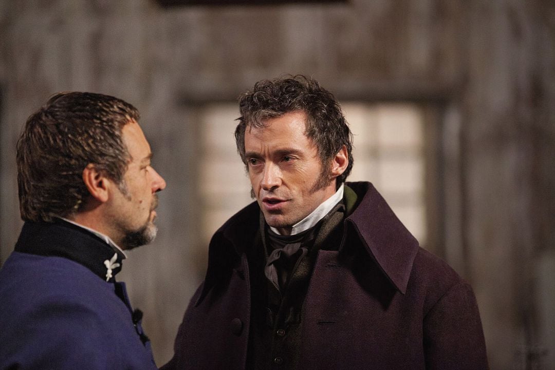 Los miserables : Foto Russell Crowe, Hugh Jackman