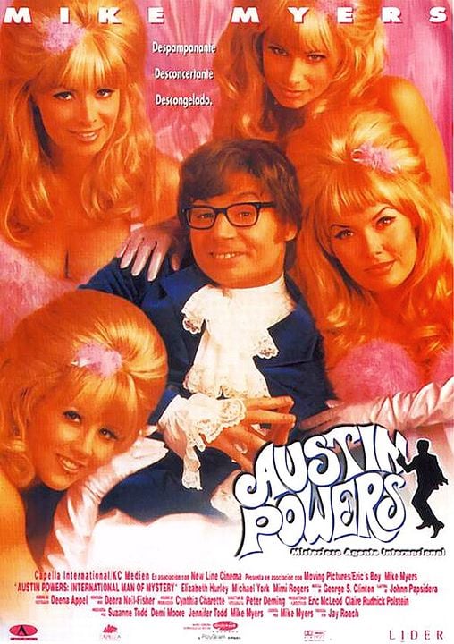 Austin Powers: Misterioso agente internacional : Póster
