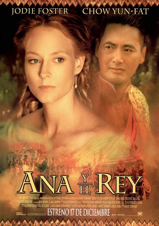 Ana y el Rey : Póster