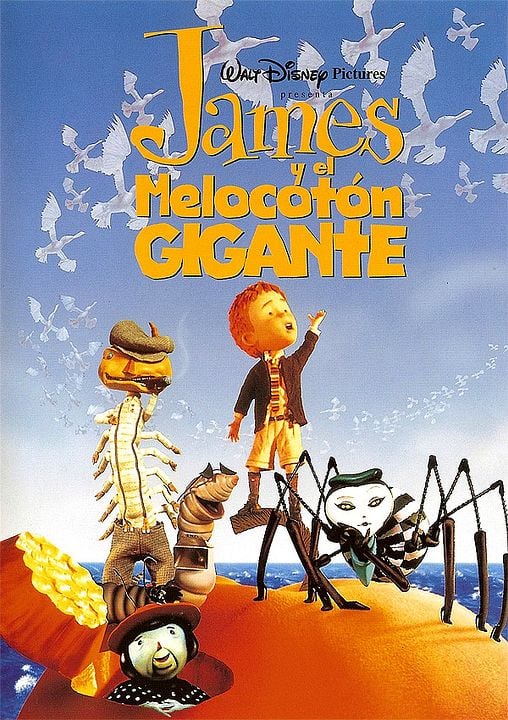 James y el melocotón gigante : Póster