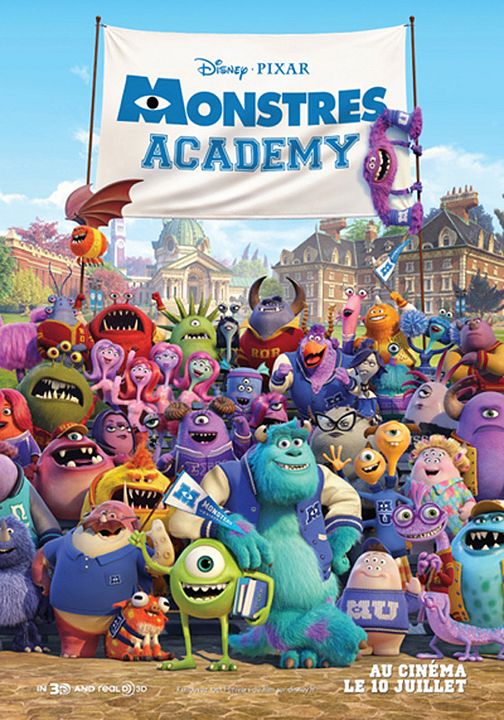 Monsters University : Póster