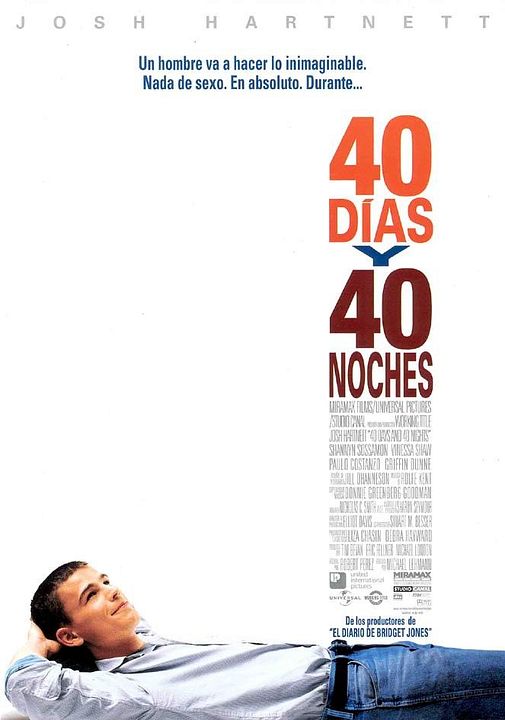 40 Días y 40 Noches : Póster