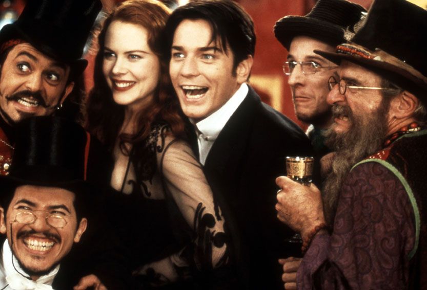 Moulin Rouge: Amor en rojo : Foto John Leguizamo, Nicole Kidman, Ewan McGregor