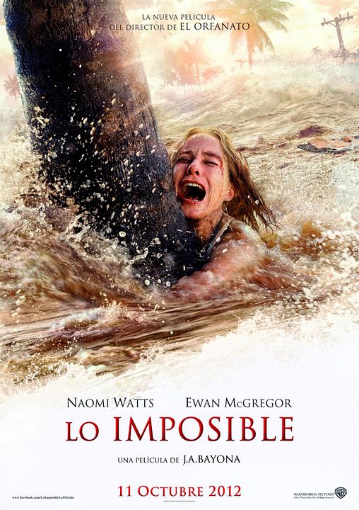 Lo imposible : Póster