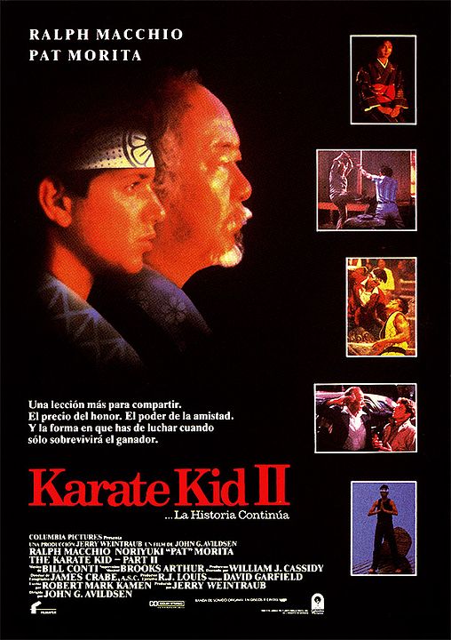 El Karate Kid 2 : Póster