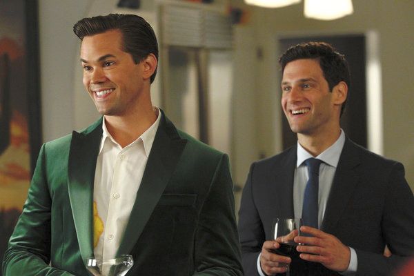 Foto Justin Bartha, Andrew Rannells