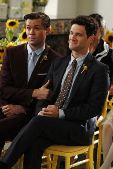 Foto Andrew Rannells, Justin Bartha