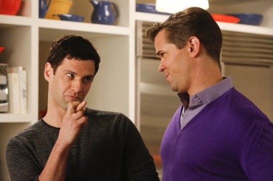 Foto Justin Bartha, Andrew Rannells