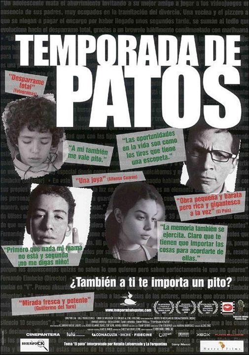 Temporada de patos : Póster