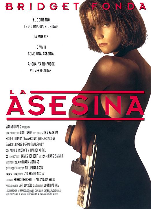 La asesina : Póster