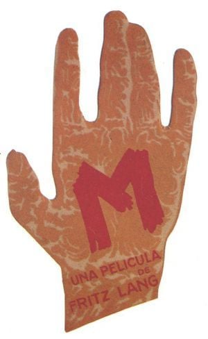 M, el vampiro de Düsseldorf : Póster