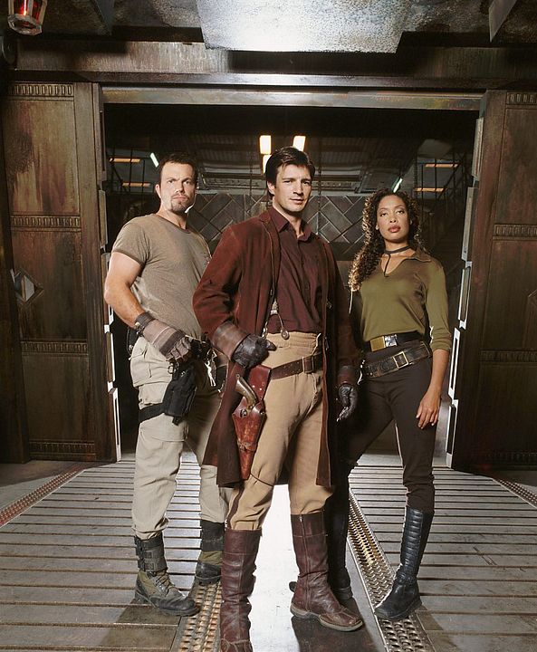 Foto Nathan Fillion, Gina Torres