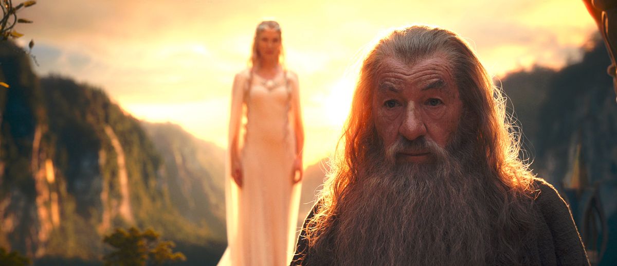 El Hobbit: Un viaje inesperado : Foto Ian McKellen, Cate Blanchett