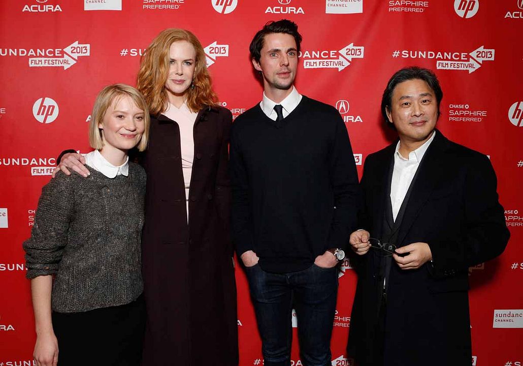 Cobertura de revista Park Chan-Wook, Nicole Kidman, Mia Wasikowska, Matthew Goode