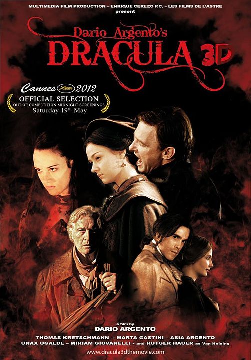 Drácula 3D : Póster