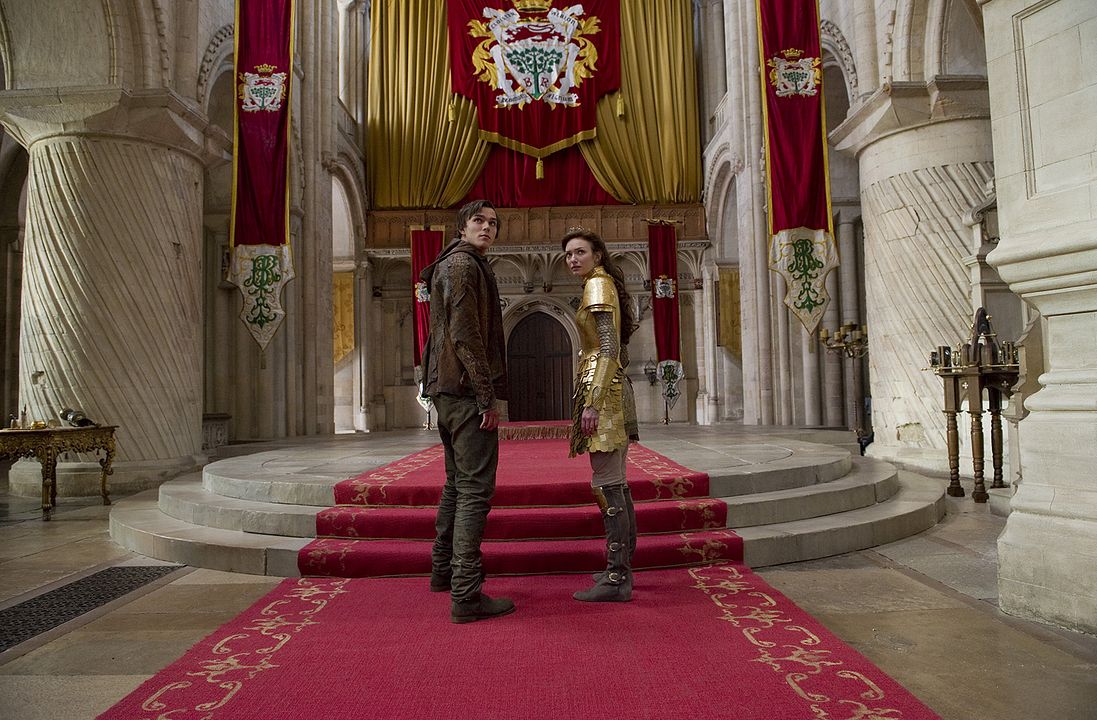 Jack el cazagigantes : Foto Eleanor Tomlinson, Nicholas Hoult