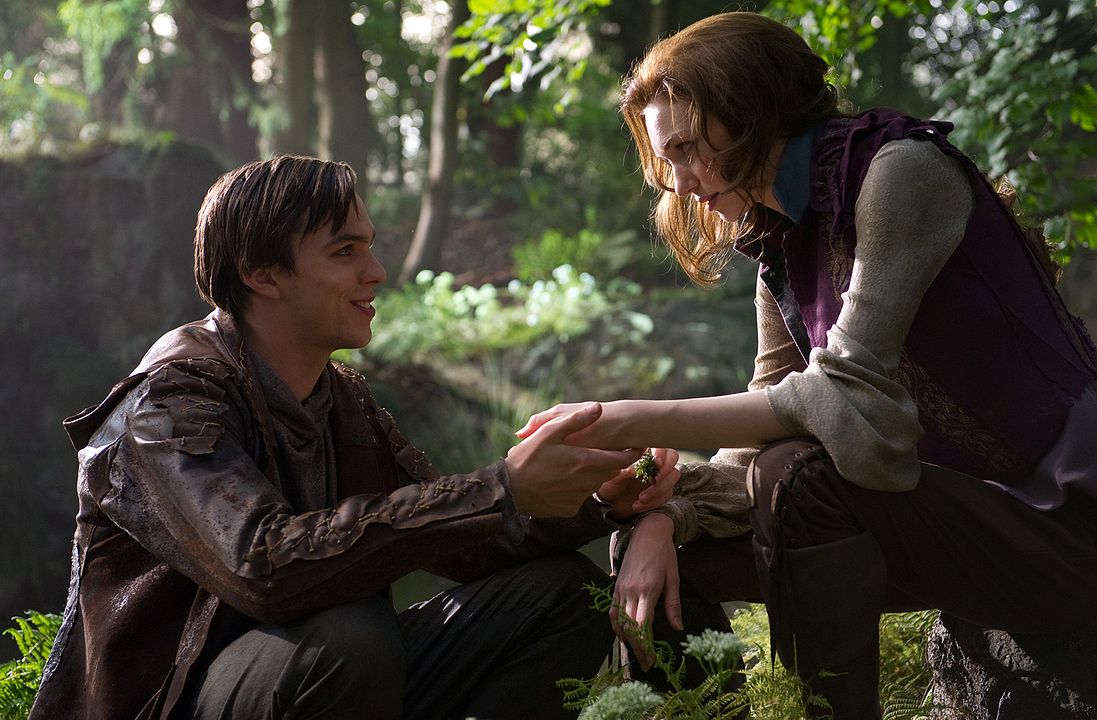 Jack el cazagigantes : Foto Eleanor Tomlinson, Nicholas Hoult