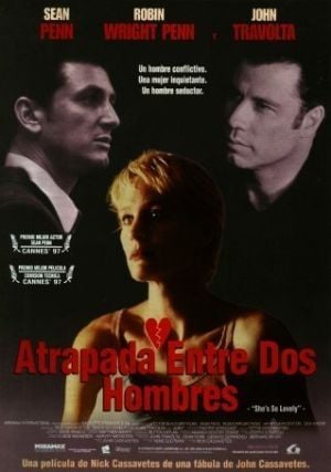 Atrapada entre dos hombres : Póster