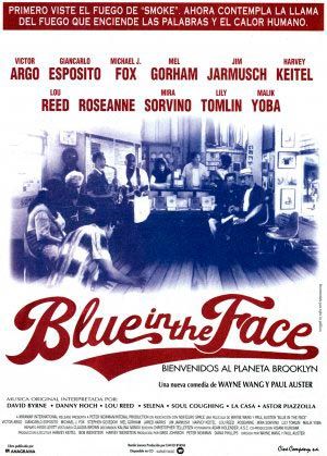 Blue in the Face : Póster