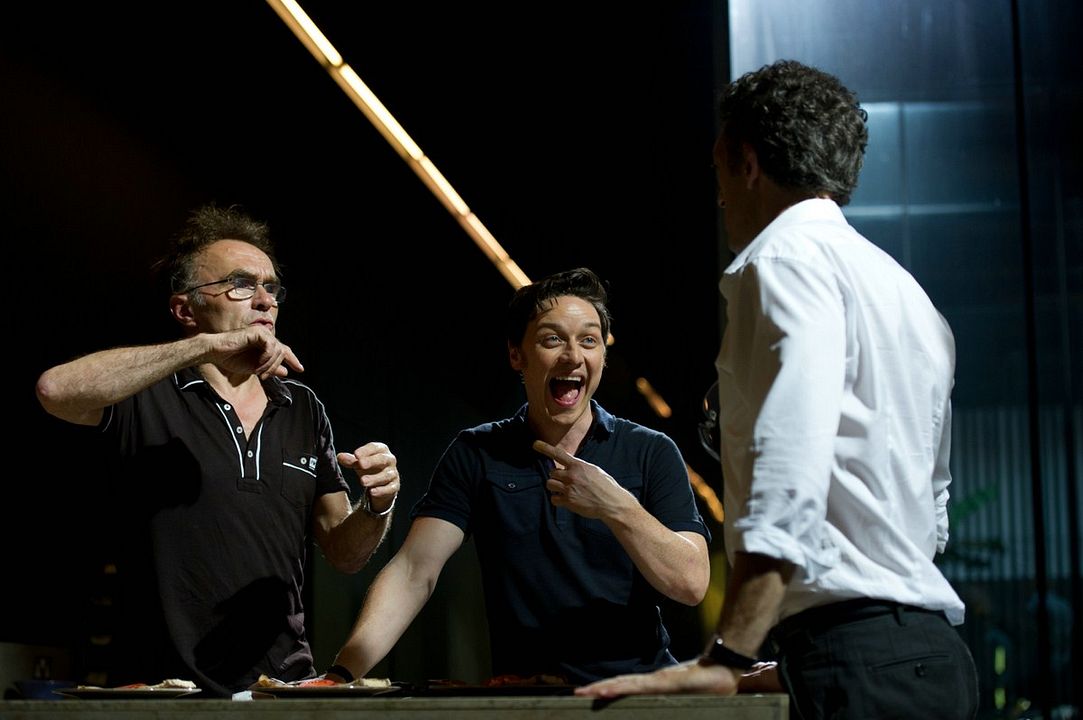 En trance : Foto Vincent Cassel, Danny Boyle, James McAvoy