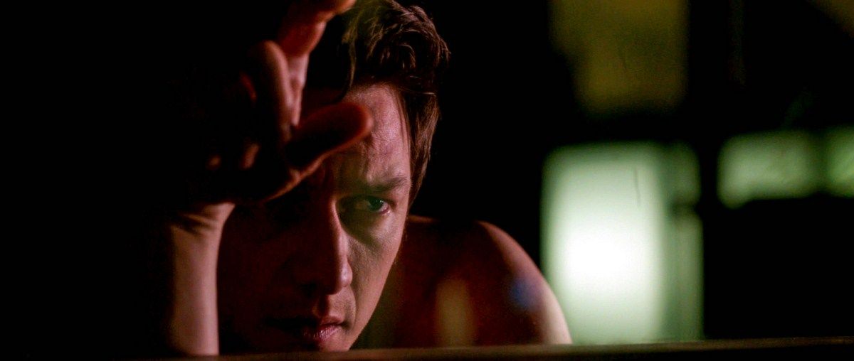 En trance : Foto James McAvoy