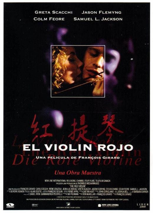 El violín rojo : Póster