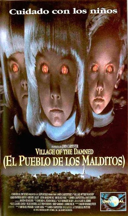 El pueblo de los malditos : Póster