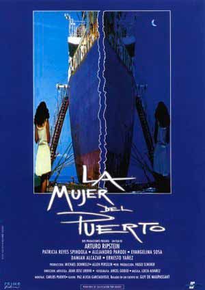 La mujer del puerto : Póster