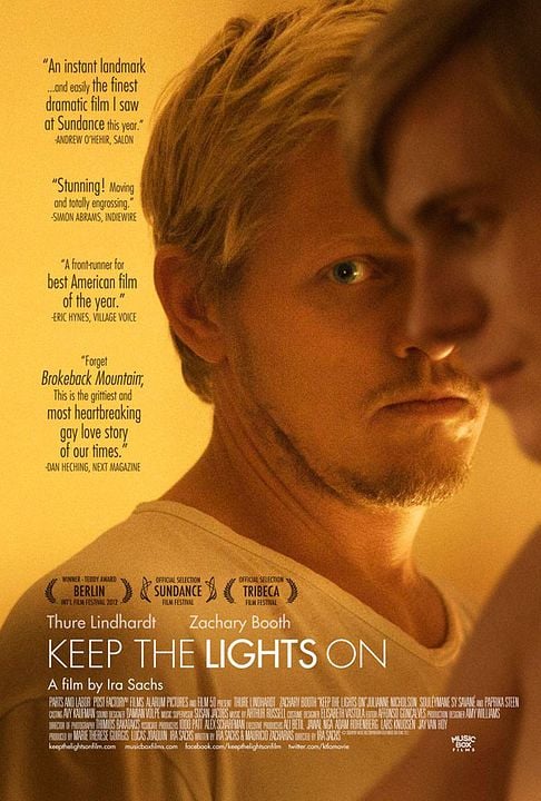 Keep the lights on : Póster