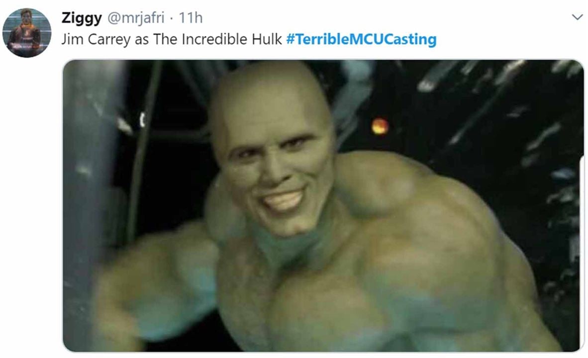 Jim Carrey como Hulk