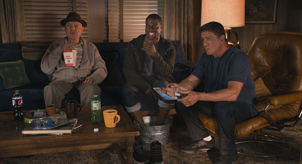 Foto Kevin Hart, Sylvester Stallone, Alan Arkin