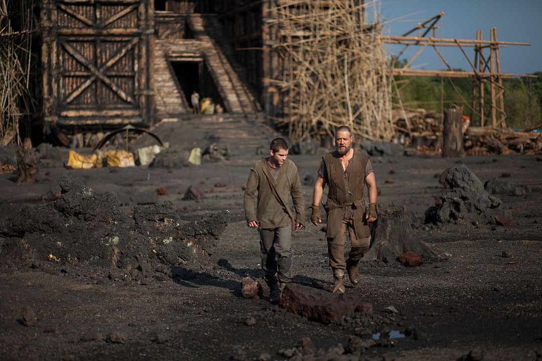 Noé : Foto Russell Crowe, Logan Lerman