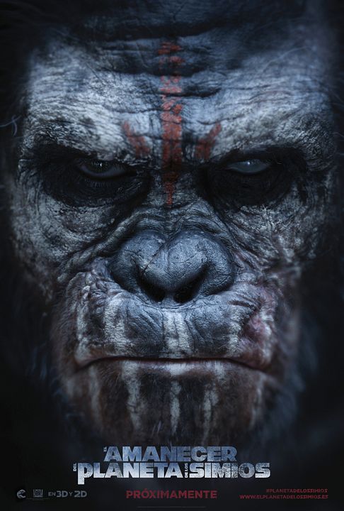 El planeta de los simios: Confrontación : Póster